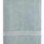 Drap de bain à chevrons en coton turc bleu clair, 101,6 cm x 177,8 cm