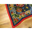 Blue Rare Antique Cloud Band Chinese Saddle Horse Cover Rug Set