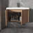 Helveston 0 " W Free Standing Wall Mounted Single Double Single Vanity Bathroom Vanity With Resin Top-840809411