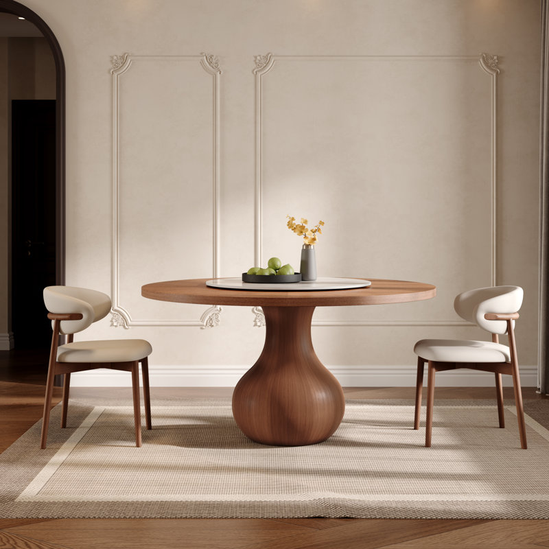 Table de salle à manger Ikerne, H 29,52 po x L 59,05 po x l 59,05 po