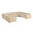 Beige Genuine Leather selected