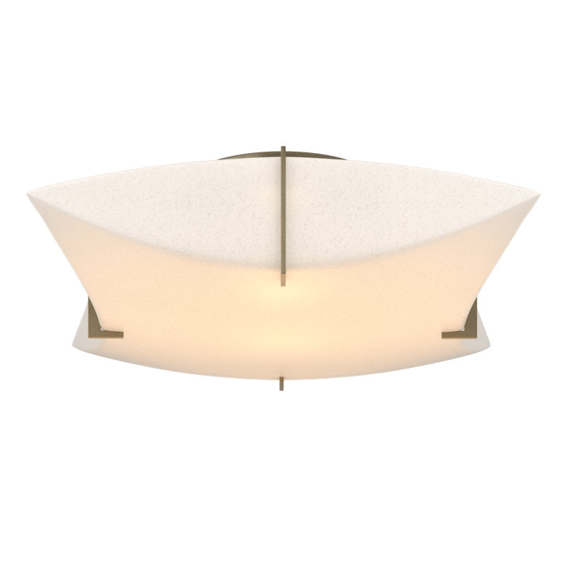 Bento 2 - Light Semi Flush Mount, Soft Gold