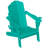 Dauji Oversize Wood Texture Adirondack Foldable Chair Weather-Resistant Fire Pit Chair-1540518061
