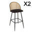 Ryne Counter Stool with Metal Frame
