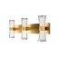 Hourglass 24" Dimmable LED Bath Vanity & Wall Light With Built In Color Temperature Switch from 2700K/3000K/3500K/4000K