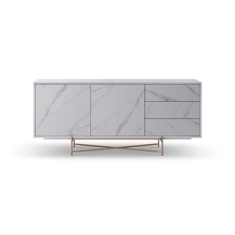 Allye 179.9cm Sideboard, White