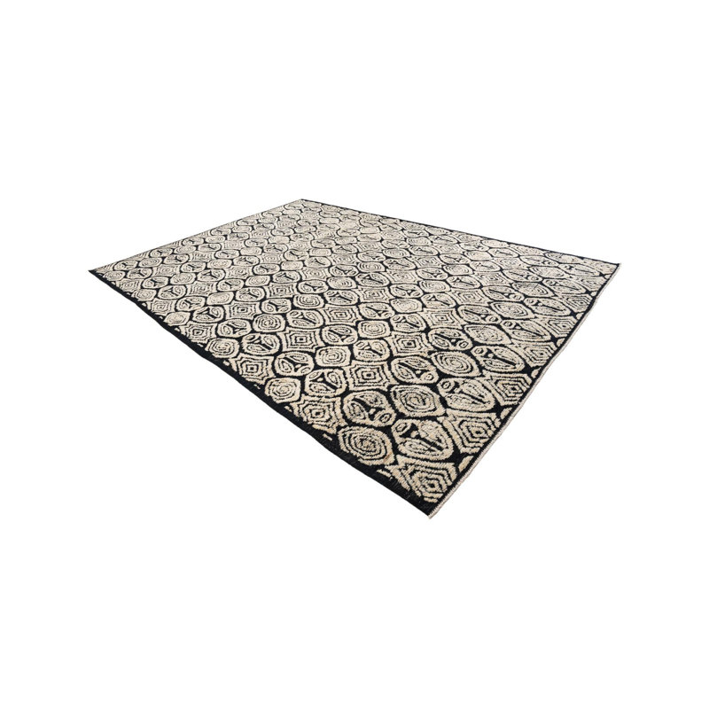 Iniguez Black Rug