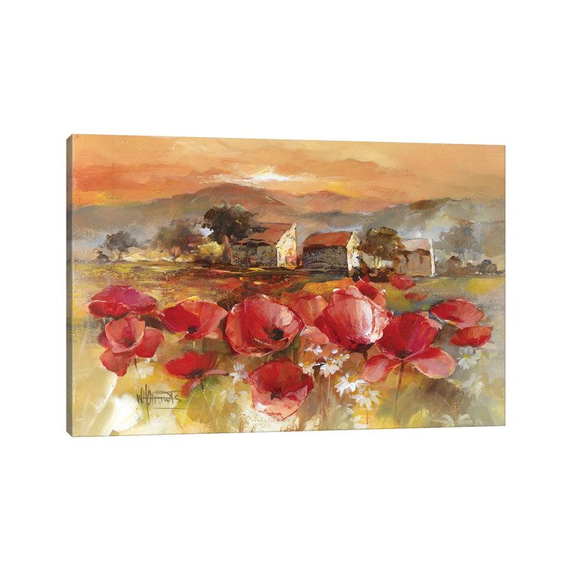 Tuscan Romance II by Willem Haenraets - Wrapped Canvas Painting, 66.04 cm H x 45.72 cm W x 1.91 cm D