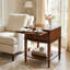 Table d'appoint moderne avec rangement