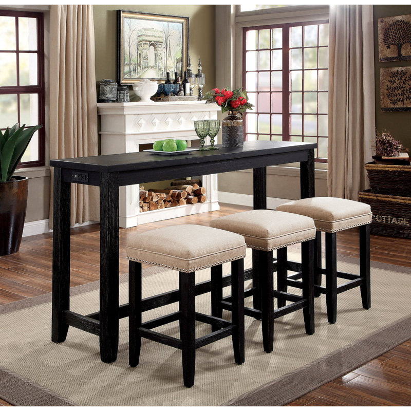 Caerlon 4 Piece Counter Height Dining Set