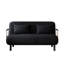 Fauteuil-lit convertible à trois volets avec dossier et coussin réglables, offrant un confort ultime pour la détente et le confort des invités.