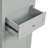 Tall Bathroom Storage Cabinet, Freestanding Storage Cabinet with Drawer and Adjustable Shelf, MDF Board with Painted Finish, Grey-1996467902