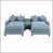 Light Blue Chenille
