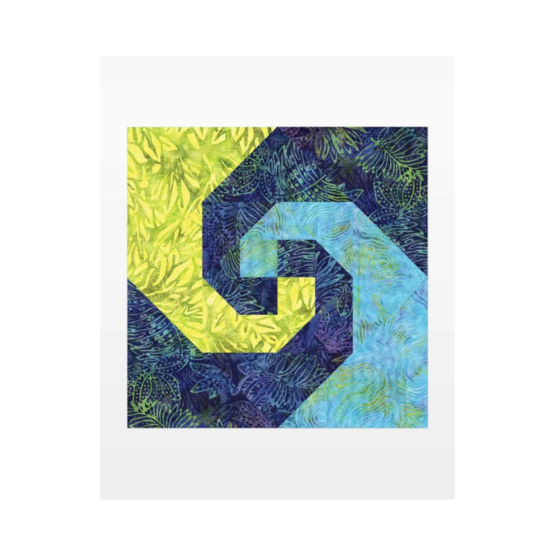 Accuquilt GO! Matrice finie Snail’s Trail-8