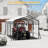 Metal Carport With Galvanized Steel Roof, Heavy Duty Metal Roof Carport With Enhanced Base, Tall Kits Garage For Tractors, Trucks, Boats, Cars-110939308