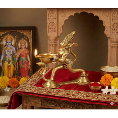 Lampe sur pied 4 po Hanuman Lamp