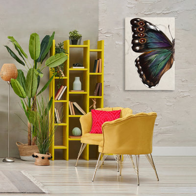 Traditional Butterfly Wing Canvas by Melissa Wang