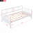 Modern Solid Wood Daybed, Multifunctional, Twin Size-1417562111