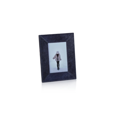 Rutbeek Hair-On-Hide Leather Photo Frame