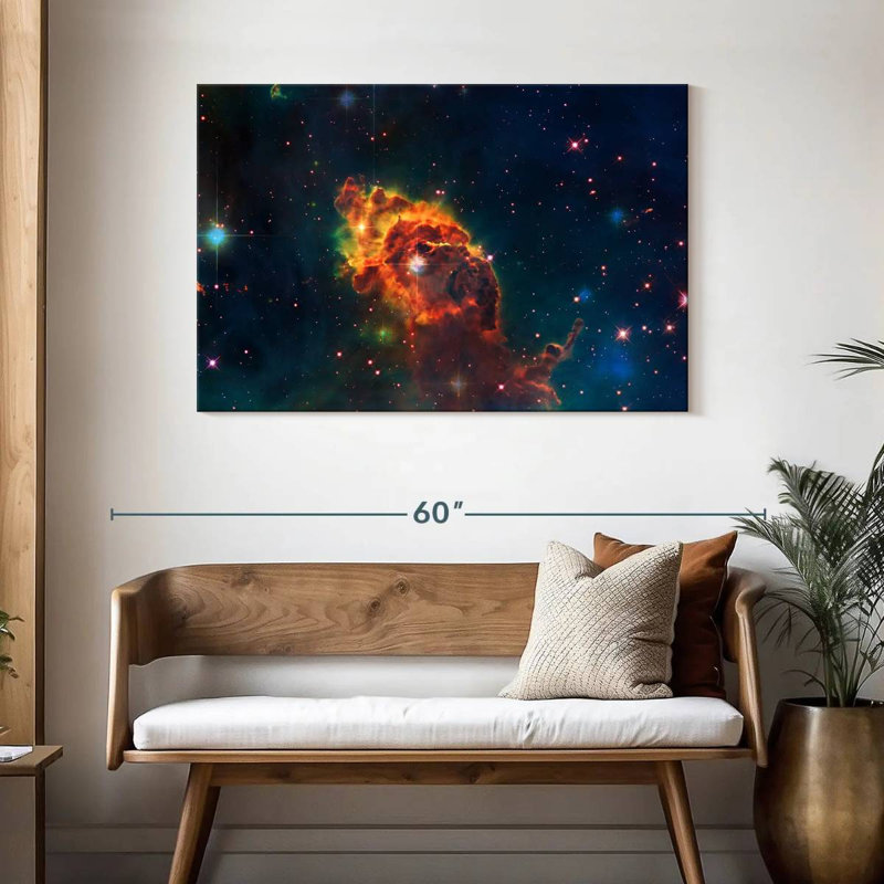 Nébuleuse de l'Oberle Carina, H 30 po x l 45 po