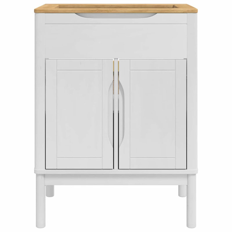 Bathroom Vanity with Basin, White