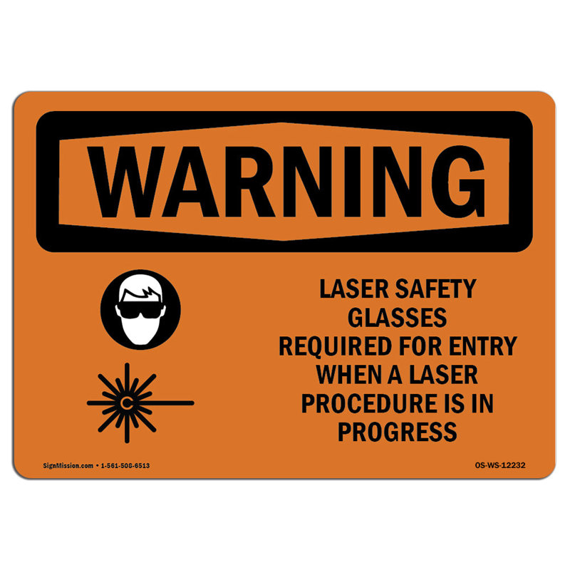 Safety First Sign, 18" H x 24" W x 0.1" D
