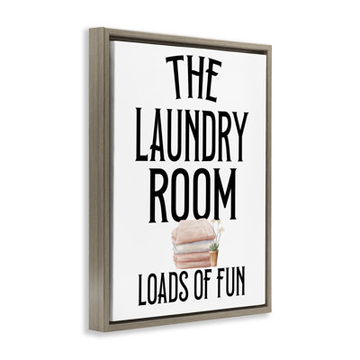 Cadre flottant minimaliste Laundry Room, conçu par Kim Allen