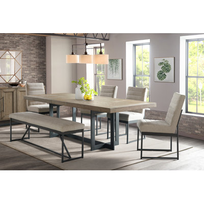 Eden Extendable Trestle Dining Table -  Imagio Home by Intercon, Composite_4AA78044-8446-414C-9DE4-CE26B79F8BCB_1616425654