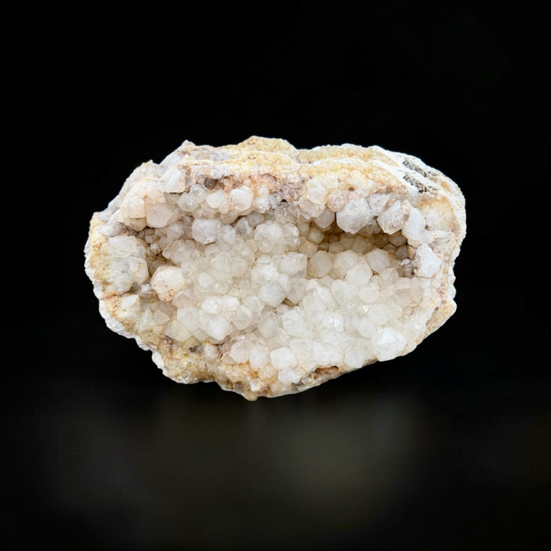Grappe de quartz Anandalite arc-en-ciel