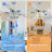 52 Inch Crystal Ceiling Fan With Light And Remote, Modern 6 Speeds Quiet Reversible DC Motor Chandelier Ceiling Fan