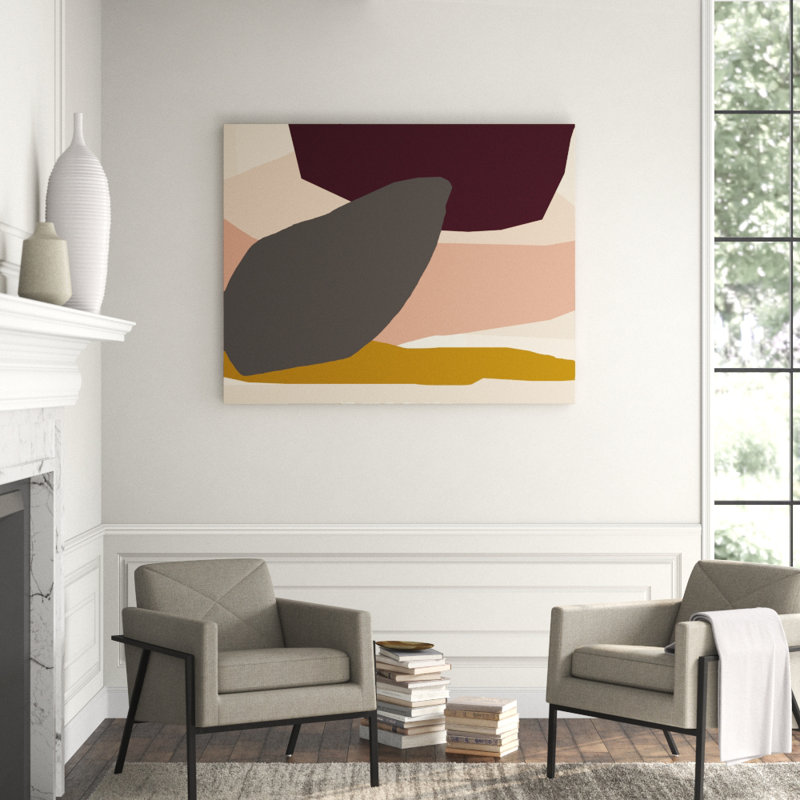 Gentle Touch II Print by Bobby Berk, 24" H x 30" W x 1.5" D, Image Brush Gel
