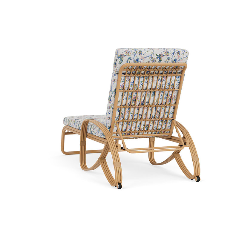 Riviera Outdoor Chaise Lounge, Whimsical Bird Song