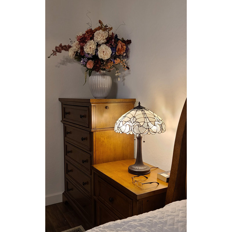 Lampe de table 23 "de style Tiffany Peggie