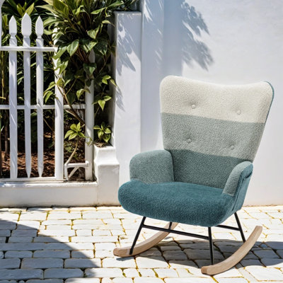 Chaise berçante moderne Loriane