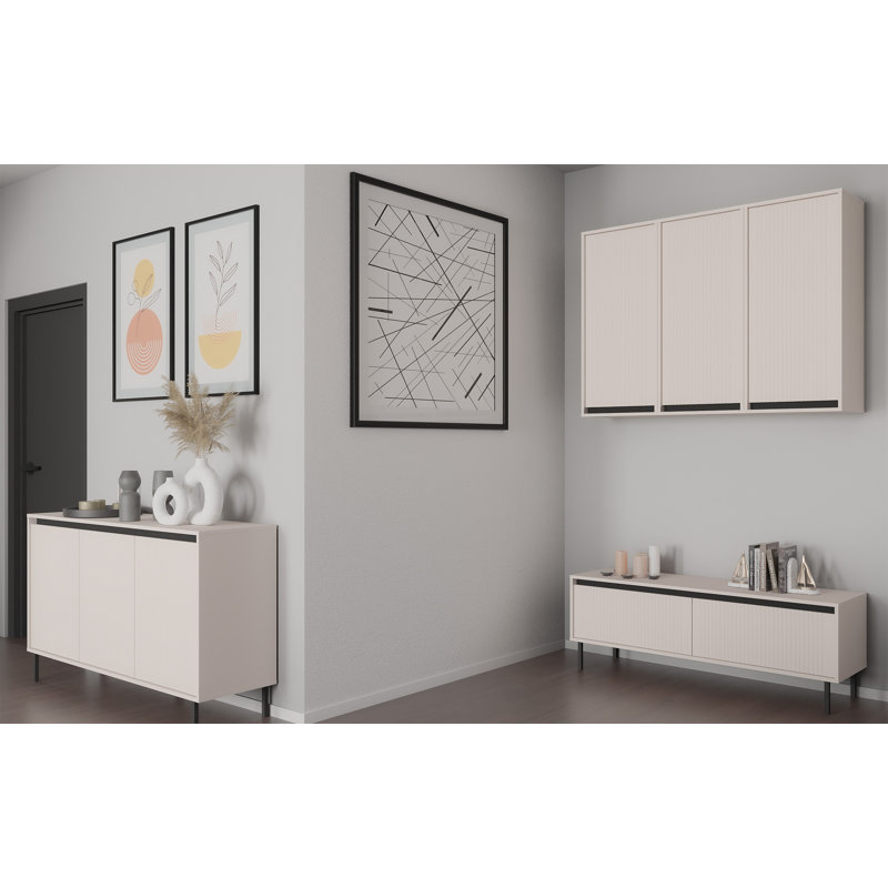 Cevyn 148.6cm Sideboard, Beige