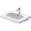 Lavabo de salle de bain mural en céramique avec trop-plein 26 po Duravit D-Code