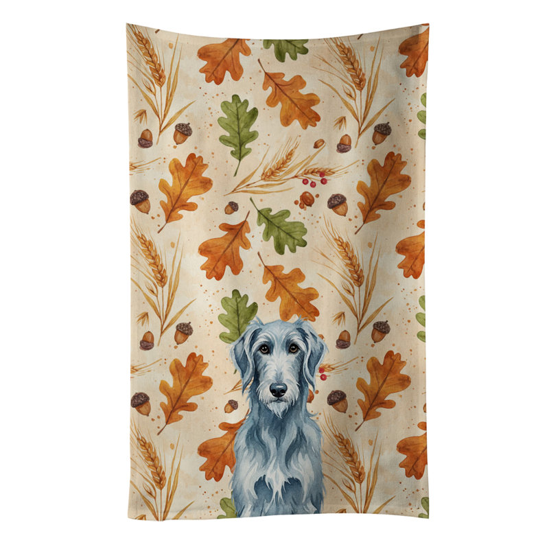 Serviette de cuisine tricolore Sheltie, Blue-Grey Scottish Deerhound