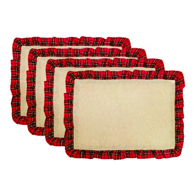 Napperons Tartan