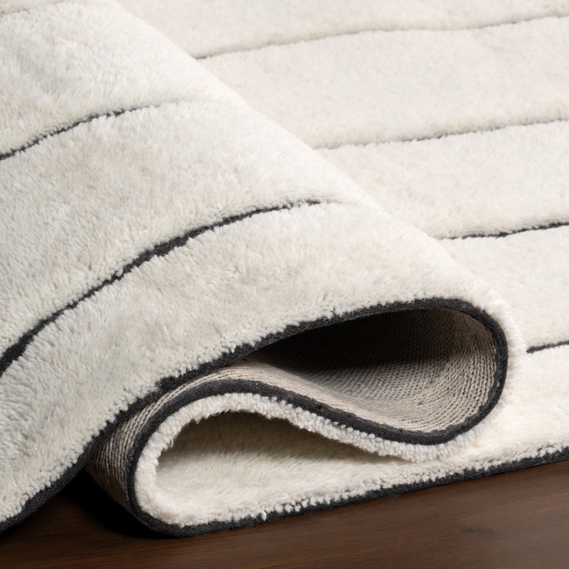 Tapis abstrait en laine de Nouvelle-Zélande, Tapis de couloir 2 pi 6 po x 8 pi