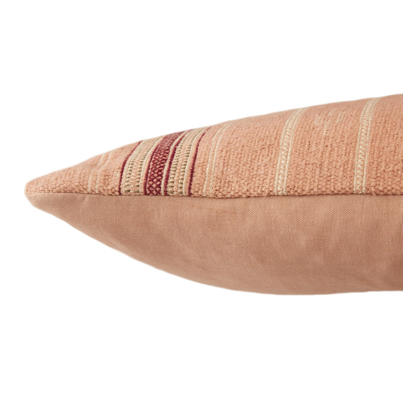 Housse de coussin lombaire ivoire Mikes, Housse de coussin seulement - sans coussin