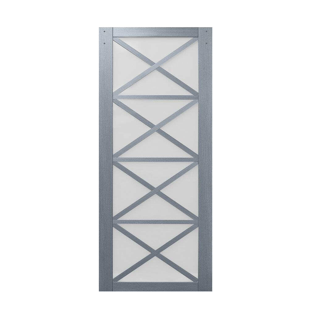 Lace Multi-X Design Bypass Door - Renin