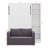 Murphy Bed Wall Bed with Sofa,with Shelves-125171935