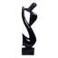 Man and Sax Wood Statue