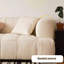 Canapé modulaire en velours beige