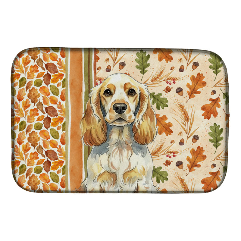 Tapis de séchage Lemon Roan English Cocker Spaniel Heirloom