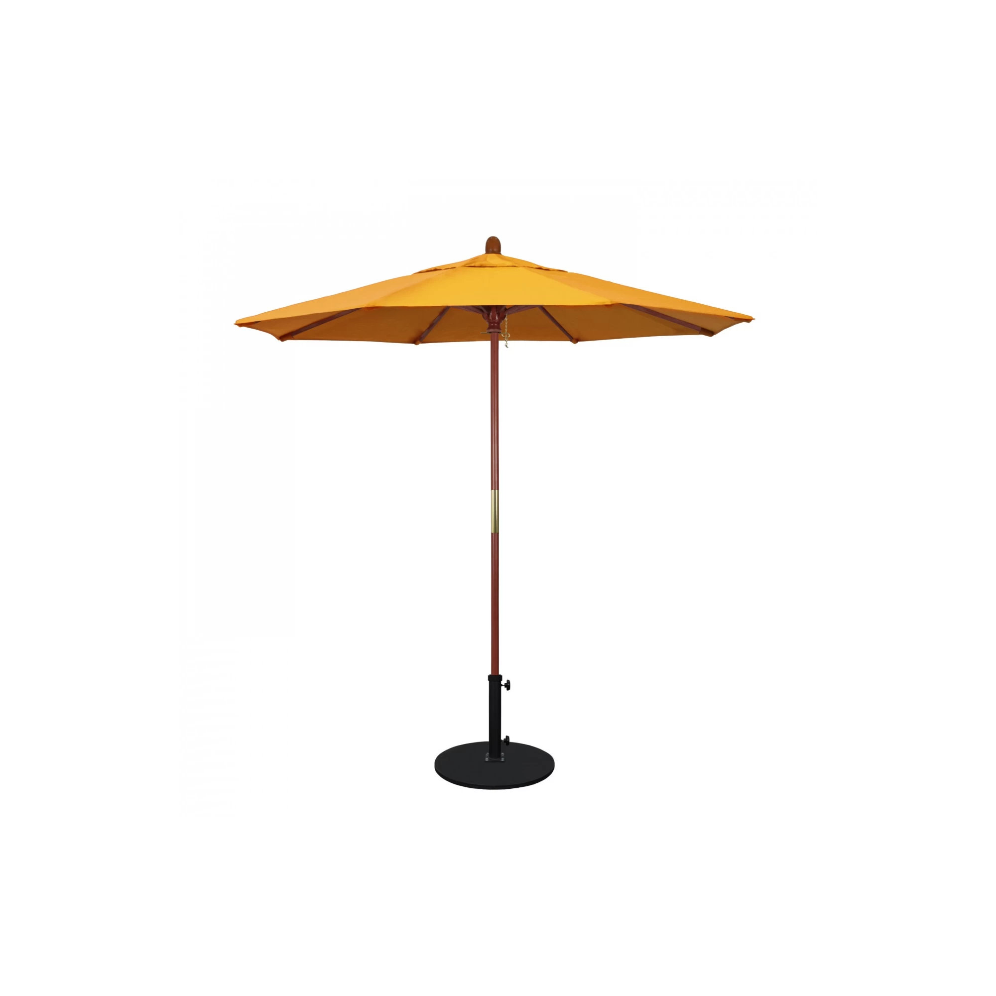 Manford 90'' Outdoor Umbrella, Yellow Performance Canvas