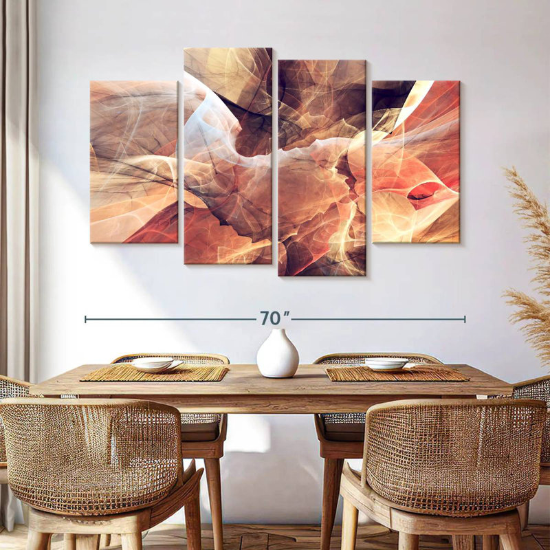 Avery Blazing Rays Dynamic Abstract, 42" H x 68" W