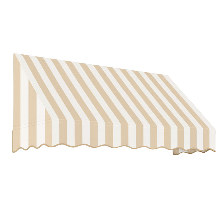 Auvent fixe en tissu acrylique San Francisco Awntech