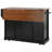58" Farmhouse Kitchen Island with Storage-307750737