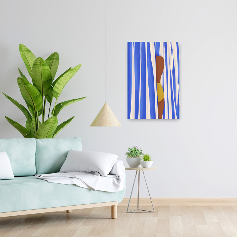 Art contemporain, art côtier abstrait, H 24 po x l 16 po